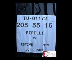 4 PNEUMATICI 205/55 R16 PIRELLI ESTIVE - 9