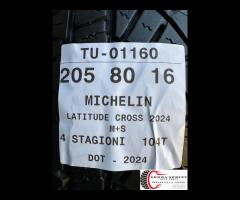4 PNEUMATICI 205/80 R16 MICHELIN 4 STAGIONI - 11