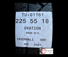 4 PNEUMATICI 225/55 R18 OVATION INVERNALI 90% - 10
