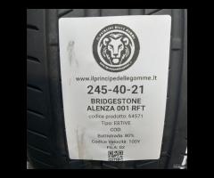 2 GOMME 245 40 21 BRIDGESTONE A64571