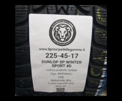 4 GOMME 225 45 17 DUNLOP A64564