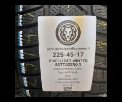 4 GOMME 225 45 17 PIRELLI RFT A64561