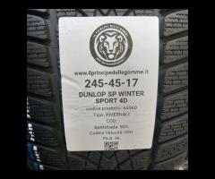 4 GOMME 245 45 17 DUNLOP A64560