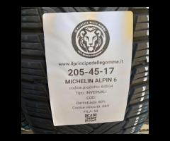 4 GOMME 205 45 17 MICHELIN A64554