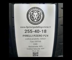 2 GOMME 255 40 18 PIRELLI A64537