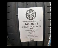 4 GOMME 245 45 18 DUNLOP A64535