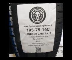 2 GOMME 195 75 16C HANKOOK A64956