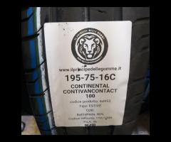 4 GOMME 195 75 16C CONTINENTAL A64953