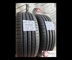 4 PNEUMATICI 205/55 R16 CONTINENTAL ESTIVE 80%