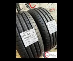 4 PNEUMATICI 205/55 R16 CONTINENTAL ESTIVE 80%