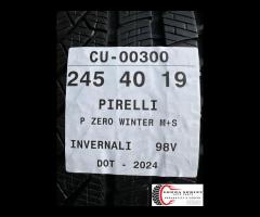 2 PNEUMATICI 245/40 R19 PIRELLI INVERNALI 80%