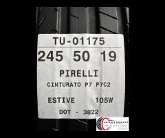 4 PNEUMATICI 245/50 R19 PIRELLI ESTIVE 75% - 9