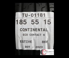 4 PNEUMATICI 185/55 R15 CONTINENTAL ESTIVE - 11