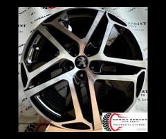 4 CERCHI IN LEGA ORIGINALI R18 PEUGEOT 308 NEW