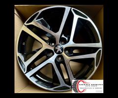 4 CERCHI IN LEGA ORIGINALI R18 PEUGEOT 308 NEW - 6