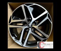 4 CERCHI IN LEGA ORIGINALI R18 PEUGEOT 308 NEW - 9