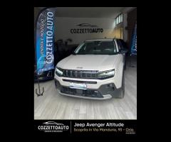 Jeep Avenger 1.2 Turbo 100 CV Altitude garanzia Je