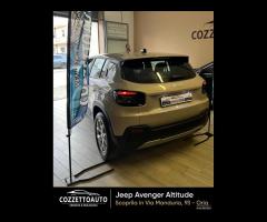 Jeep Avenger 1.2 Turbo 100 CV Altitude garanzia Je