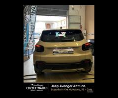 Jeep Avenger 1.2 Turbo 100 CV Altitude garanzia Je