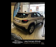 Jeep Avenger 1.2 Turbo 100 CV Altitude garanzia Je - 9