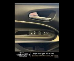Jeep Avenger 1.2 Turbo 100 CV Altitude garanzia Je - 20