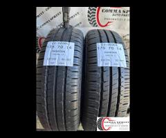 2 PNEUMATICI 175/70 R14C HANKOOK ESTIVE SEMINUOVE - 1
