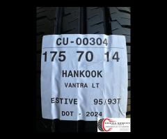 2 PNEUMATICI 175/70 R14C HANKOOK ESTIVE SEMINUOVE - 4