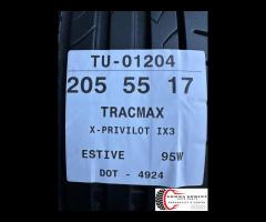 4 PNEUMATICI 205/55 R17 TRACMAX ESTIVE - 11