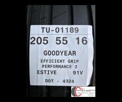4 PNEUMATICI 205/55 R16 GOODYEAR ESTIVE - 10