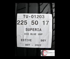 4 PNEUMATICI 225/50 R17 SUPERIA ESTIVE 75% - 10