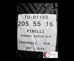 4 PNEUMATICI 205/55 R16 PIRELLI INVERNALI KM0 - 10