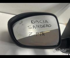 Specchietto retrovisore dx sx dacia sandero 3 seri - 10