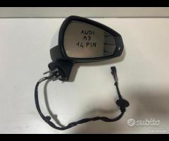 Specchietto retrovisore sx dx audi a3/s3 e1021262 - 9