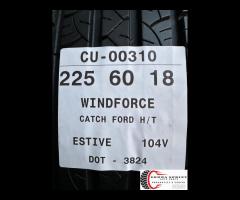 2 PNEUMATICI 225/60 R18 WINDFORCE ESTIVE SEMINUOVE