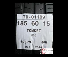 4 PNEUMATICI 185/60 R15 TOMKET ESTIVE - 9