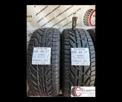 4 PNEUMATICI 205/45 R17 RIKEN INVERNALI SEMINUOVE