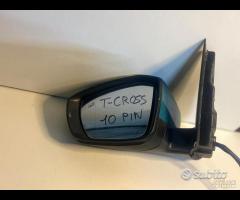 Specchietto esterno originale vw t-cross 2019 2023