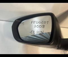 Specchietto retrovisore dx sx peugeot 3008 2020