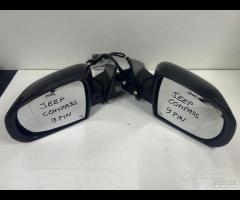 Specchietto retrovisore sx dx jeep compass 9 pin