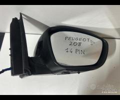 Specchietto retrovisore sx dx peugeot 208 2023 - 6
