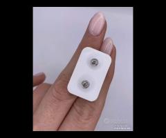 ORECCHINI PUNTO LUCE ORO 18kt. DIAMANTI NATURALI