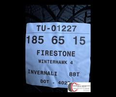 4 PNEUMATICI 185/65 R15 FIRESTONE INVERNALI 95% - 10