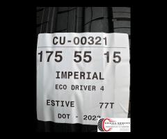 2 PNEUMATICI 175/55 R15 IMPERIAL ESTIVE 90% - 4