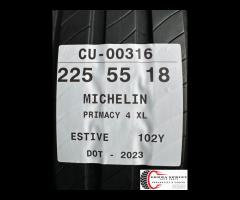 2 PNEUMATICI 225/55 R18 MICHELIN ESTIVE 75% - 4
