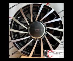 4 CERCHI IN LEGA ORIGINALI RAGGIO 15 FIAT 500