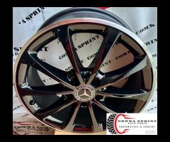 4 CERCHI IN LEGA ORIGINALI R17 MERCEDES CLASSE A B