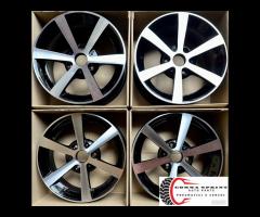 4 CERCHI IN LEGA ORIGINALI RAGGIO 15 SMART FORTWO
