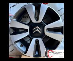4 CERCHI IN LEGA ORIGINALI RAGGIO 16 CITROEN C3 C4