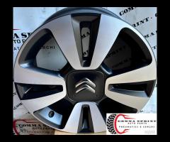 4 CERCHI IN LEGA ORIGINALI RAGGIO 16 CITROEN C3 C4