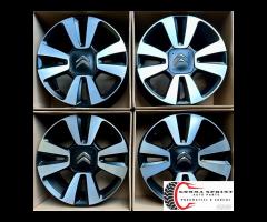 4 CERCHI IN LEGA ORIGINALI RAGGIO 16 CITROEN C3 C4